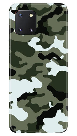 Army Camouflage Case for Samsung Note 10 Lite  (Design - 108)