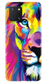 Colorful Lion Case for Samsung Note 10 Lite  (Design - 110)