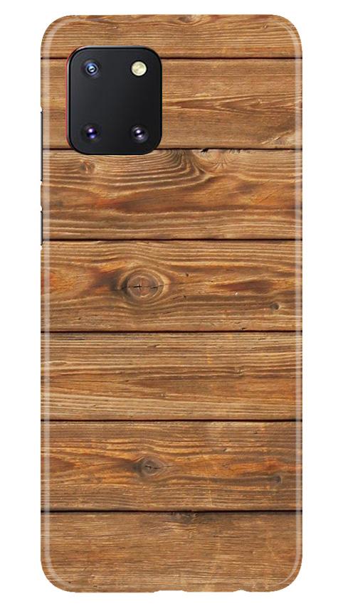 Wooden Look Case for Samsung Note 10 Lite  (Design - 113)
