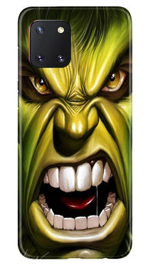 Hulk Superhero Mobile Back Case for Samsung Note 10 Lite  (Design - 121)