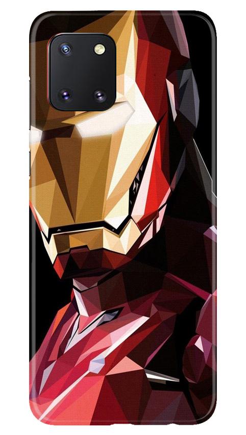 Iron Man Superhero Case for Samsung Note 10 Lite  (Design - 122)