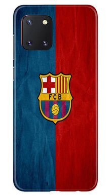 FCB Football Mobile Back Case for Samsung Note 10 Lite  (Design - 123)