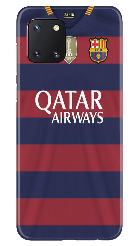 Qatar Airways Case for Samsung Note 10 Lite  (Design - 160)