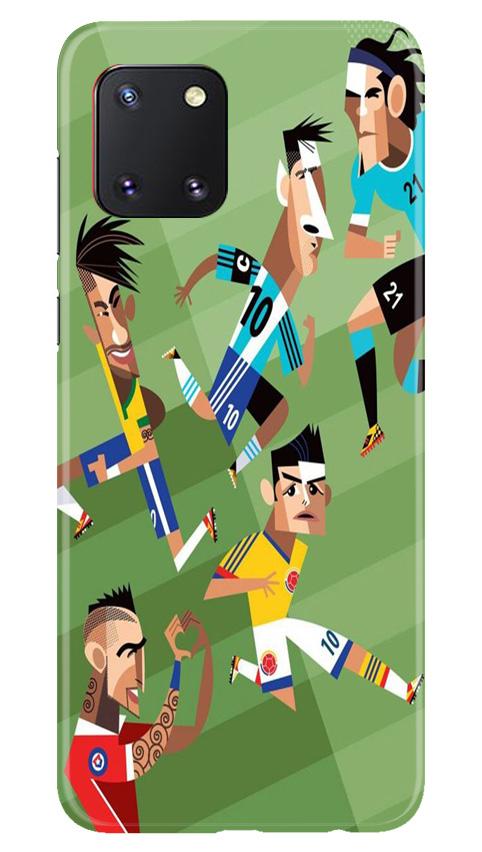 Football Case for Samsung Note 10 Lite  (Design - 166)
