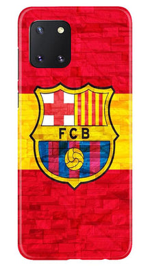 FCB Football Mobile Back Case for Samsung Note 10 Lite  (Design - 174)