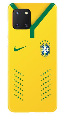 Brazil Mobile Back Case for Samsung Note 10 Lite  (Design - 176)