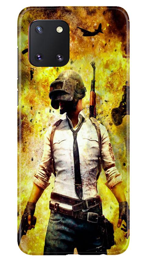 Pubg Case for Samsung Note 10 Lite  (Design - 180)