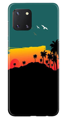 Sky Trees Mobile Back Case for Samsung Note 10 Lite (Design - 191)