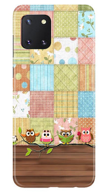 Owls Mobile Back Case for Samsung Note 10 Lite (Design - 202)
