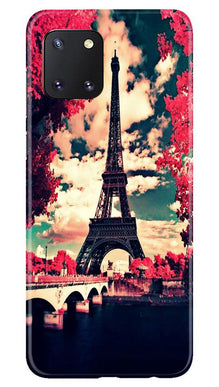 Eiffel Tower Mobile Back Case for Samsung Note 10 Lite (Design - 212)