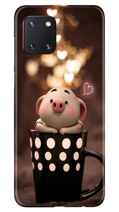 Cute Bunny Case for Samsung Note 10 Lite (Design No. 213)