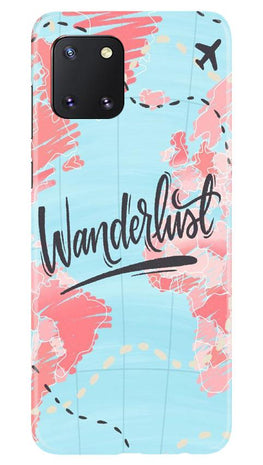Wonderlust Travel Case for Samsung Note 10 Lite (Design No. 223)