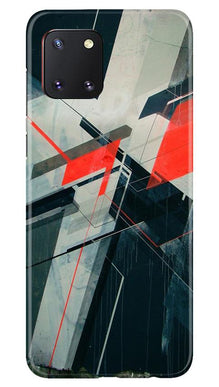 Modern Art Mobile Back Case for Samsung Note 10 Lite (Design - 231)