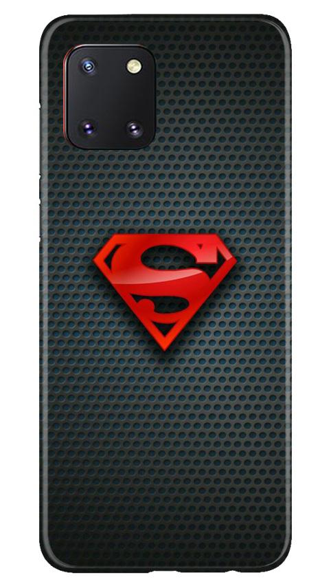 Superman Case for Samsung Note 10 Lite (Design No. 247)