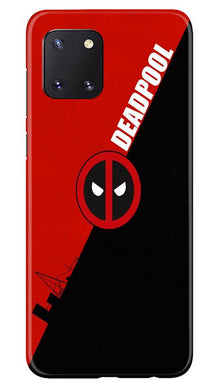 Deadpool Mobile Back Case for Samsung Note 10 Lite (Design - 248)