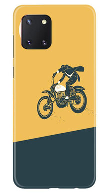 Bike Lovers Mobile Back Case for Samsung Note 10 Lite (Design - 256)