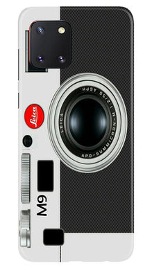 Camera Mobile Back Case for Samsung Note 10 Lite (Design - 257)