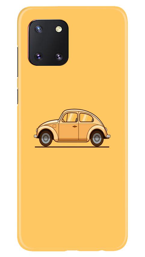 Vintage Car Case for Samsung Note 10 Lite (Design No. 262)