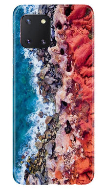 Sea Shore Mobile Back Case for Samsung Note 10 Lite (Design - 273)