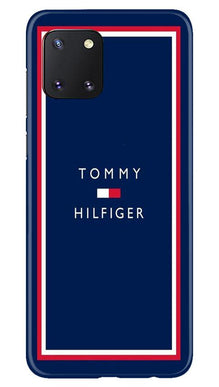 Tommy Hilfiger Mobile Back Case for Samsung Note 10 Lite (Design - 275)