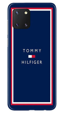 Tommy Hilfiger Mobile Back Case for Samsung Note 10 Lite (Design - 275)
