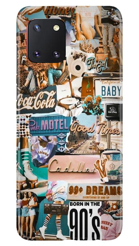 Vintage Design Case for Samsung Note 10 Lite (Design No. 284)