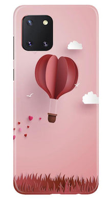 Parachute Mobile Back Case for Samsung Note 10 Lite (Design - 286)