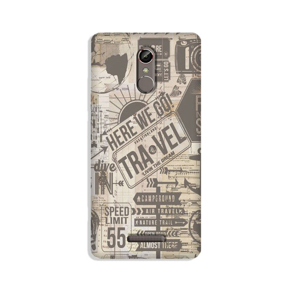 Travel Case for Redmi Note 3  (Design - 104)