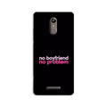No Boyfriend No problem Case for Redmi Note 3  (Design - 138)