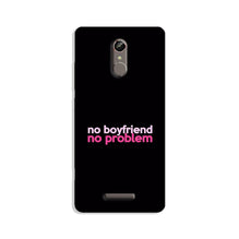 No Boyfriend No problem Case for Redmi Note 3  (Design - 138)