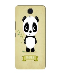 Panda Bear Mobile Back Case for Infinix Note 4 (Design - 317)