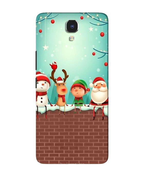 Santa Claus Mobile Back Case for Infinix Note 4 (Design - 334)