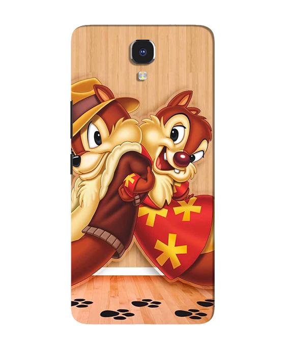 Chip n Dale Mobile Back Case for Infinix Note 4 (Design - 335)