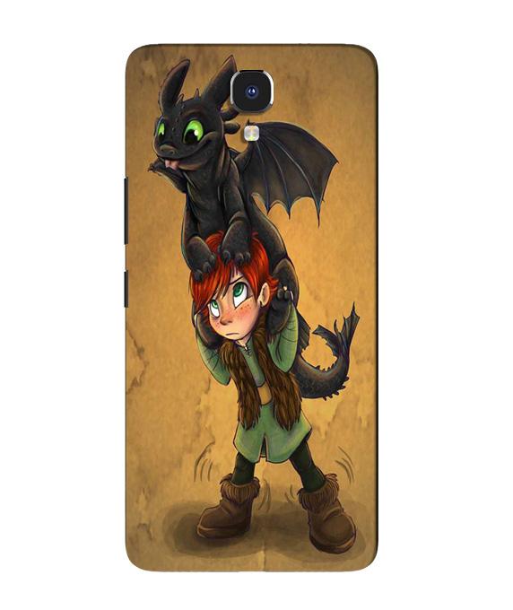 Dragon Mobile Back Case for Infinix Note 4 (Design - 336)