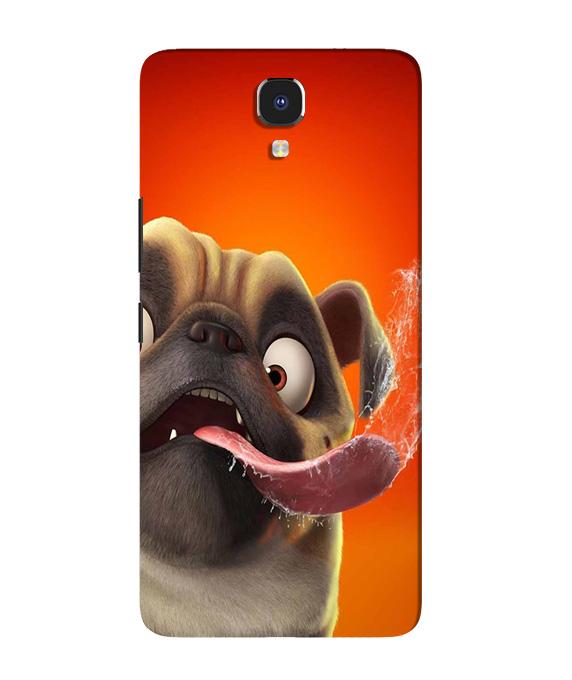Dog Mobile Back Case for Infinix Note 4 (Design - 343)