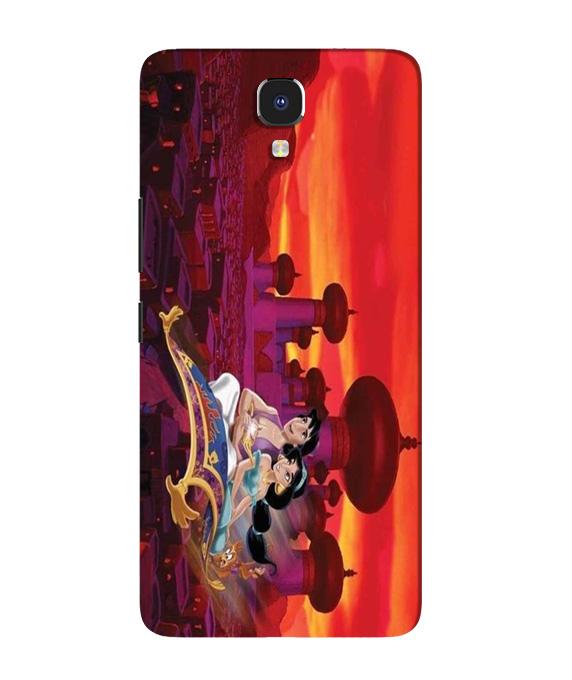 Aladdin Mobile Back Case for Infinix Note 4 (Design - 345)