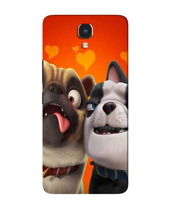 Dog Puppy Mobile Back Case for Infinix Note 4 (Design - 350)