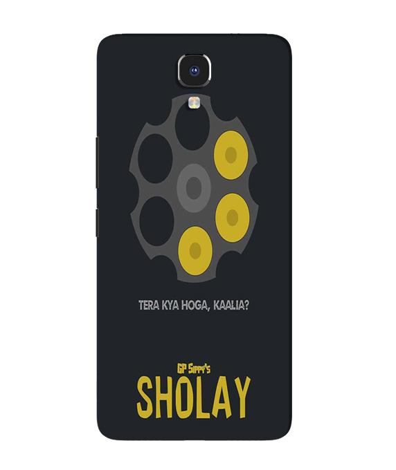 Sholay Mobile Back Case for Infinix Note 4 (Design - 356)