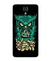Owl Mobile Back Case for Infinix Note 4 (Design - 358)