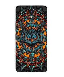 Owl Mobile Back Case for Infinix Note 4 (Design - 360)