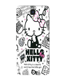 Hello Kitty Mobile Back Case for Infinix Note 4 (Design - 361)