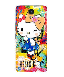 Hello Kitty Mobile Back Case for Infinix Note 4 (Design - 362)