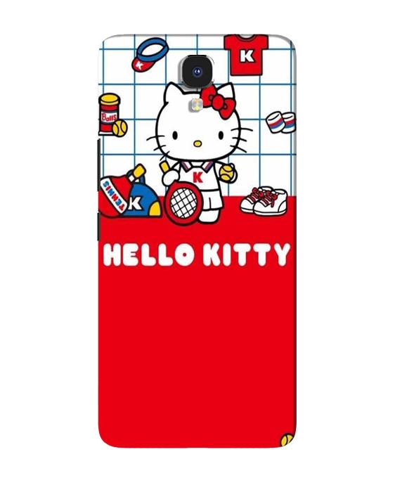 Hello Kitty Mobile Back Case for Infinix Note 4 (Design - 363)