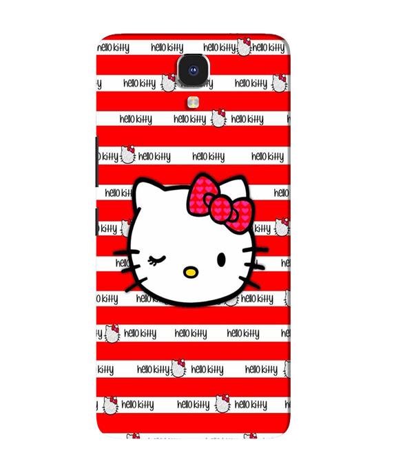 Hello Kitty Mobile Back Case for Infinix Note 4 (Design - 364)