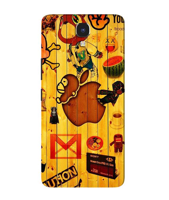 Wooden Texture Mobile Back Case for Infinix Note 4 (Design - 367)