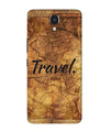 Travel Mobile Back Case for Infinix Note 4 (Design - 375)