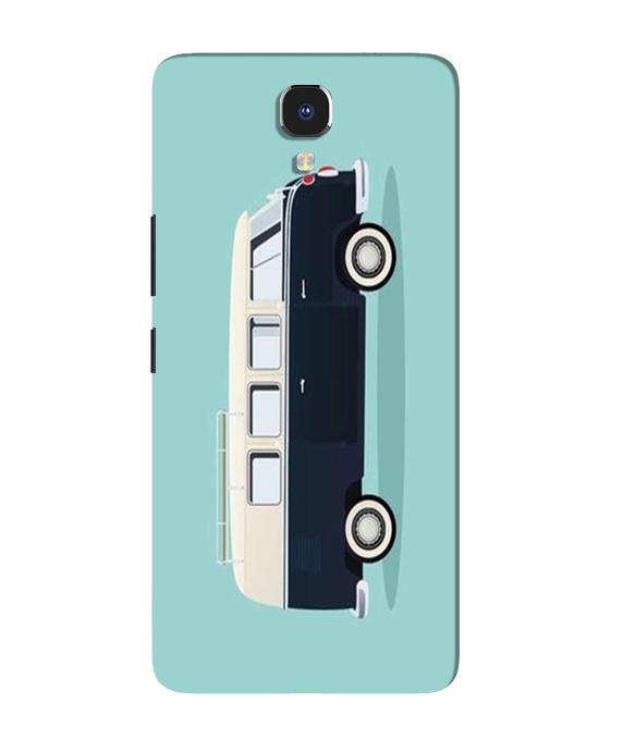 Travel Bus Mobile Back Case for Infinix Note 4 (Design - 379)