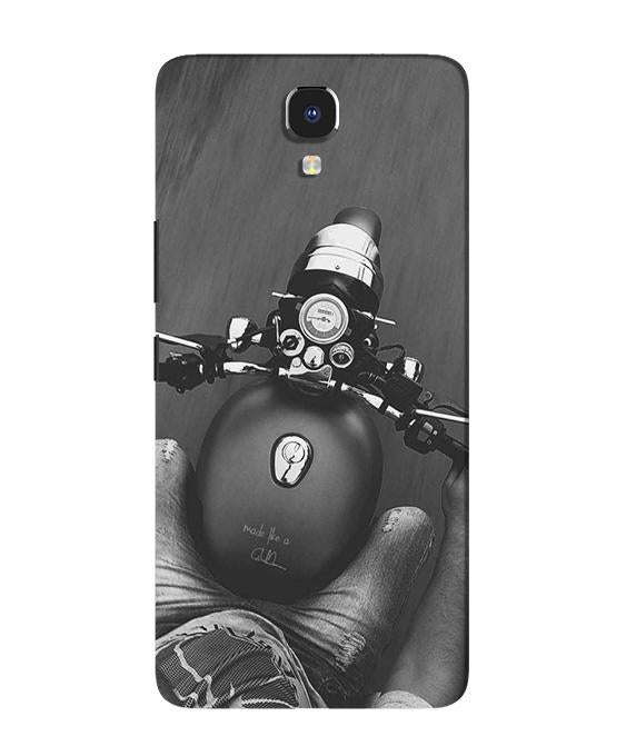 Royal Enfield Mobile Back Case for Infinix Note 4 (Design - 382)