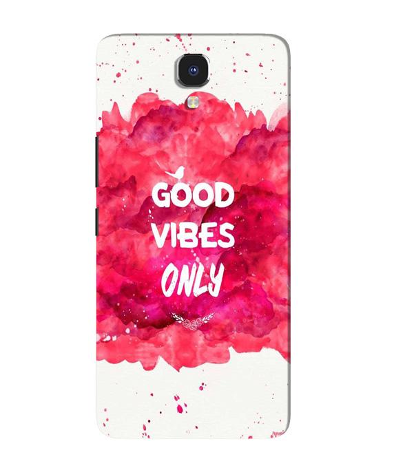 Good Vibes Only Mobile Back Case for Infinix Note 4 (Design - 393)
