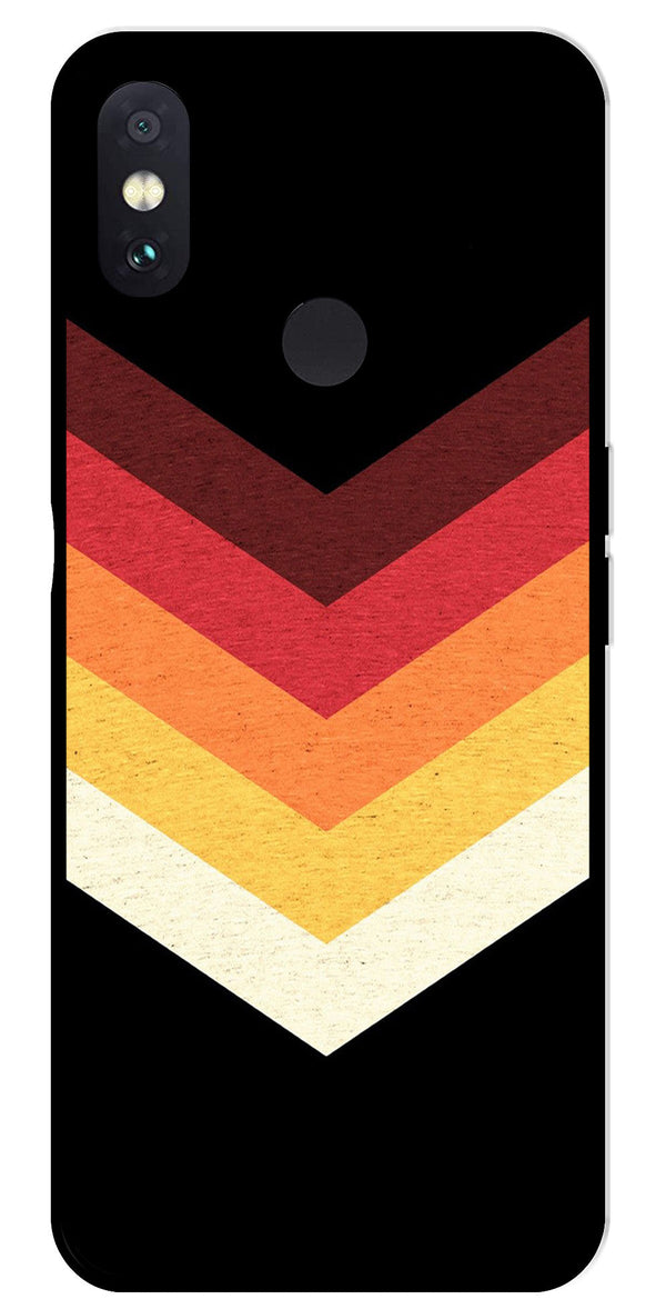 MultiColor Arrow Metal Mobile Case for Redmi Note 5 Pro   (Design No -04)